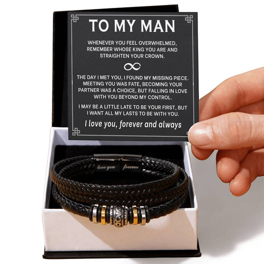 To My Man - Forever Bracelet